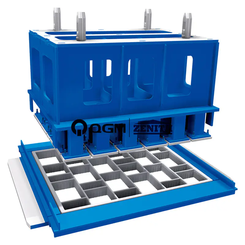 interlocking brick machine mould